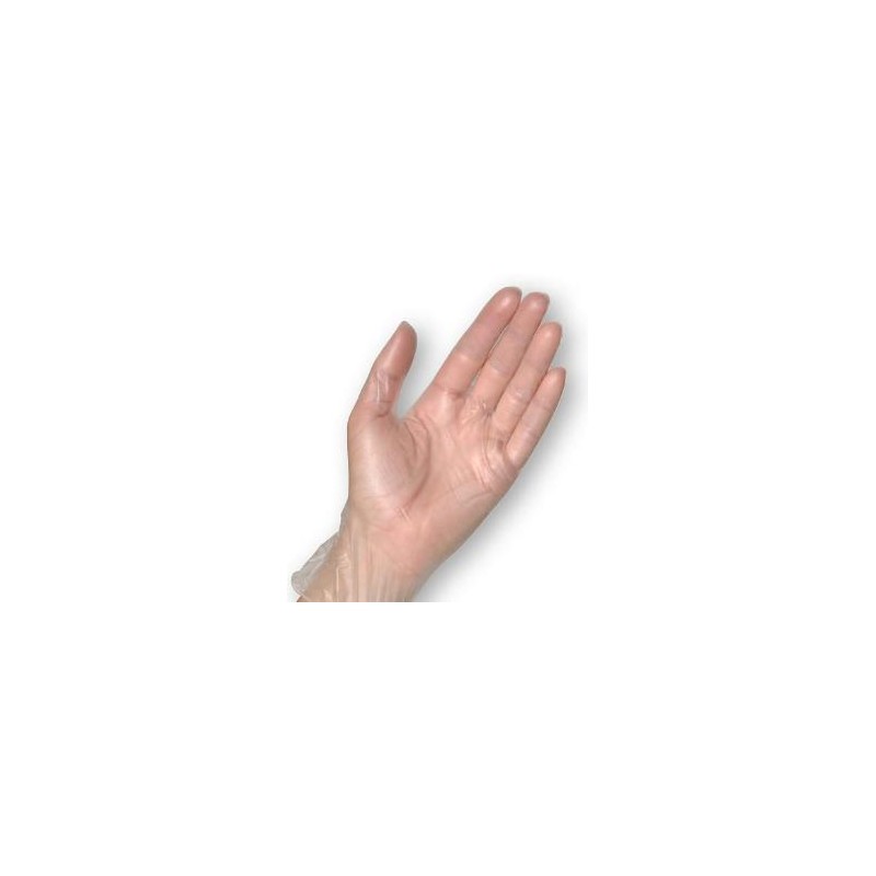 GANTS VINYLE NON POUDRES TRANSPARENT PK90 T.XL