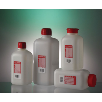 FLACON 1000ML PEHD AVEC SODIUM THIOSULFATE 20MG/L PK77 VWR PART OF A