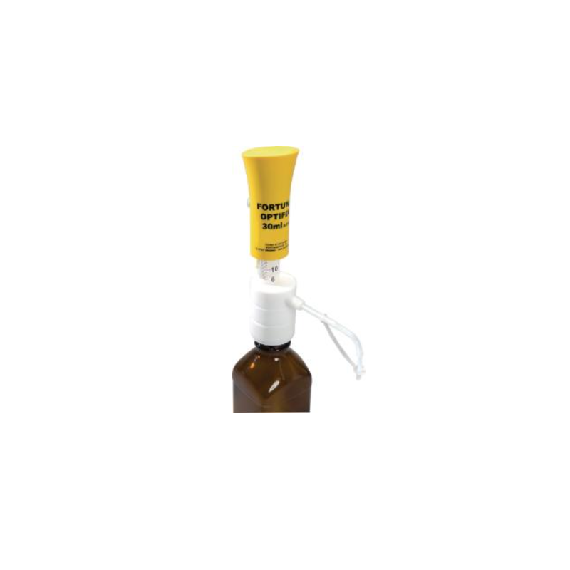 DISPENSETTE 10-50ML JAUNE BASIC OPTIFIX FORTUNA