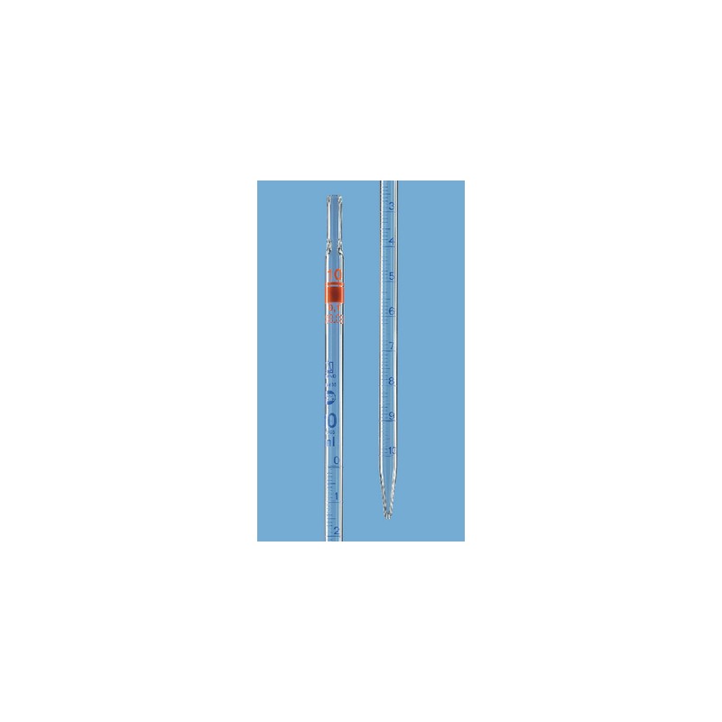 PIPETTE GRADUEE 1ML VERRE TYPE1 CLASS AS BRAND