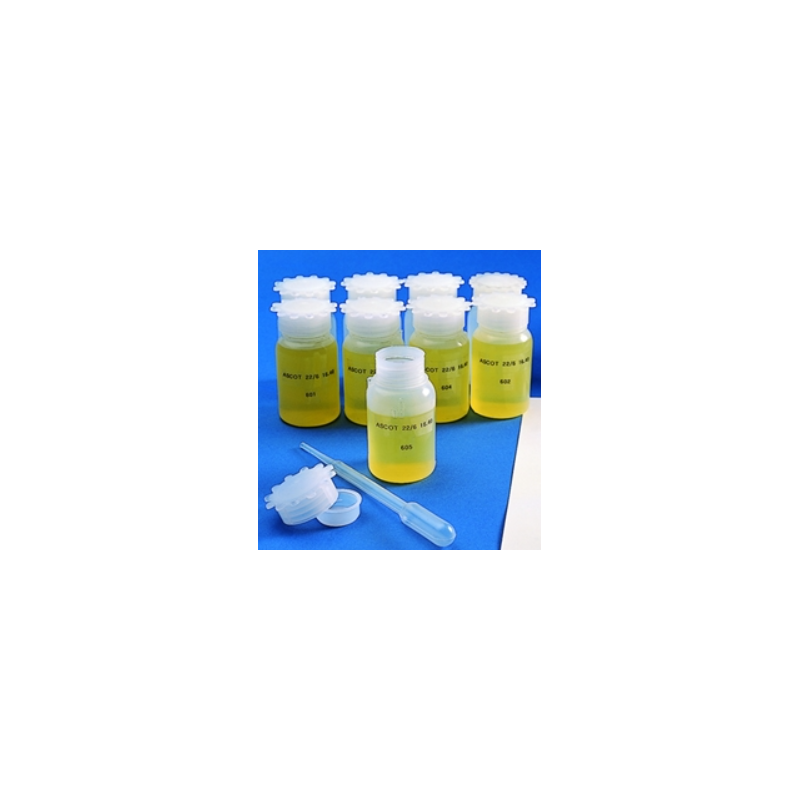 FLACON 50ML ROND PE BOUCHON PP PK100 KARTELL