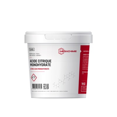 ACIDE CITRIQUE ANHYDRE ALIMENTAIRE TECHNIQUE POT 1KG