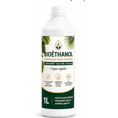 BIOÉTHANOL PREMIUM CHEMINÉE 1L