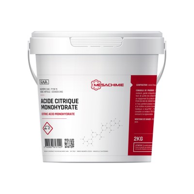 ACIDE CITRIQUE MONOHYDRATE TECHNIQUE POT 2KG
