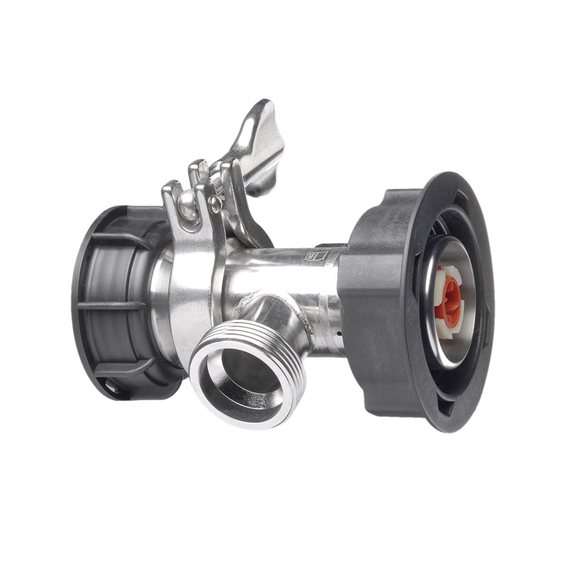 POMPE MINI FLUX INOX écrou-raccord tournant S60x6 Refoulement G 1¼" A