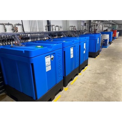VARIBOX F Containment 800 L – IBC double paroi avec retention