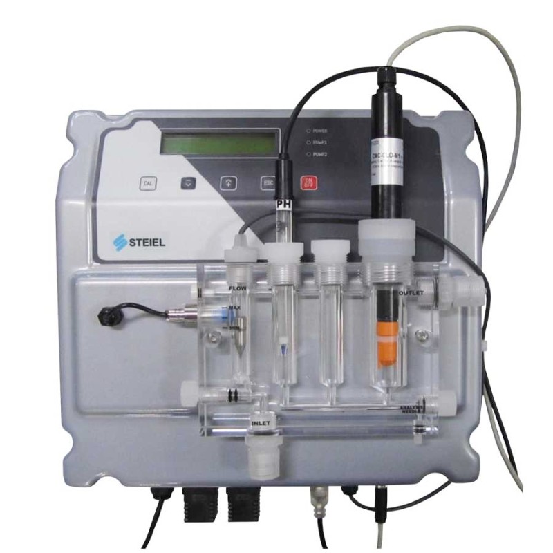UNITE COMPACTE POUR PISCINE SERIE EF300 version avec cellule ampéro
