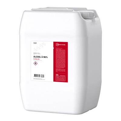 ALCOOL 96% (ETHANOL) BIDON 20L