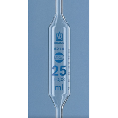 PIPETTE JAUGEE 20ML VERRE CLASS A