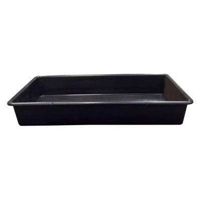 BAC D'EGOUTTURES PP pour bidons, sans caillebotis, 1000x550x150