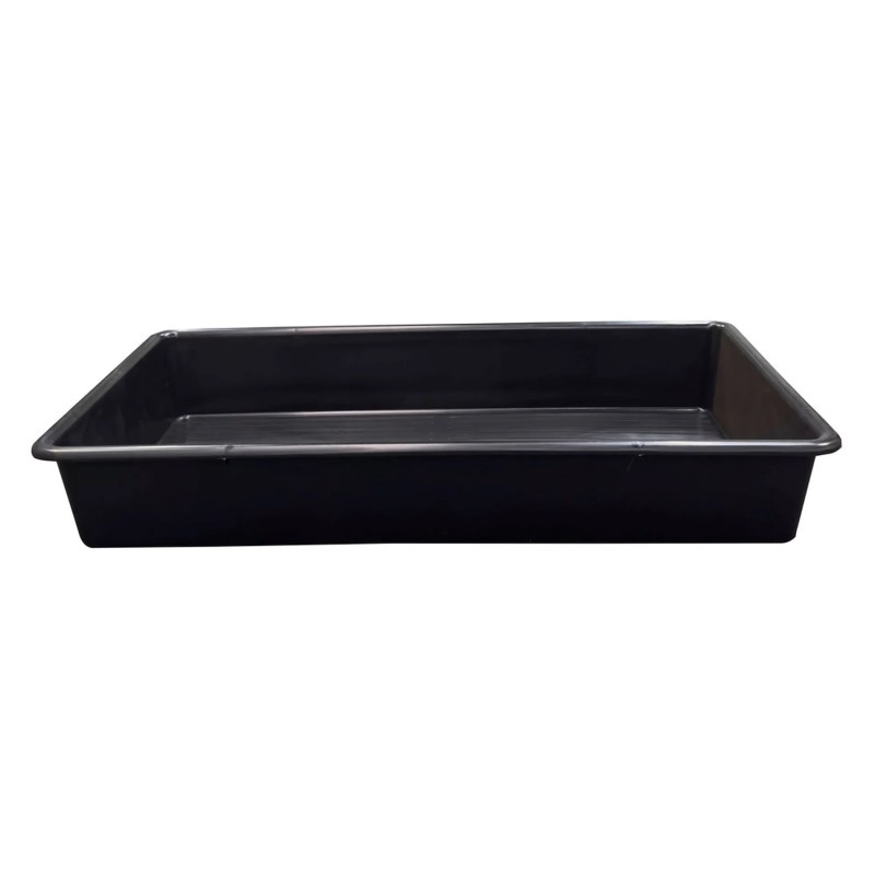 BAC D'EGOUTTURES PP pour bidons, sans caillebotis, 1000x550x150
