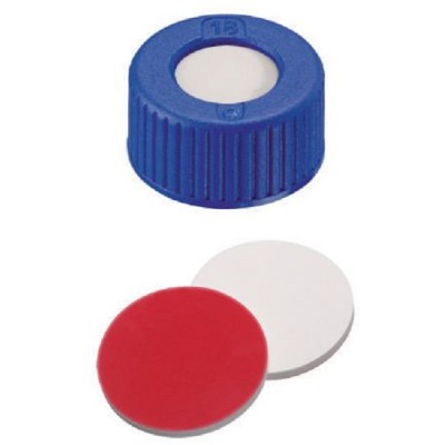 BOUCHON PP BLEU ND9 SI/PTFE PRÉPERCÉ PK1000 VWR