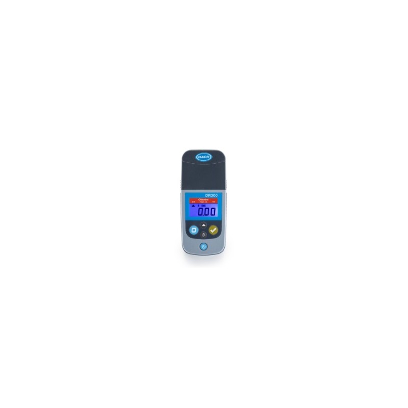 DR300 COLORIMETRE DE POCHE CHLORE LIBRE ET TOTAL MR 0-4 MG/L