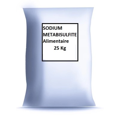 SODIUM METABISULFITE ALIMENTAIRE SAC 25KG