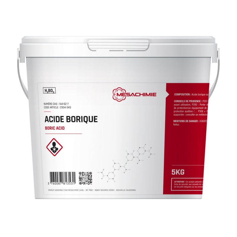 ACIDE BORIQUE TECHNIQUE POT 5KG