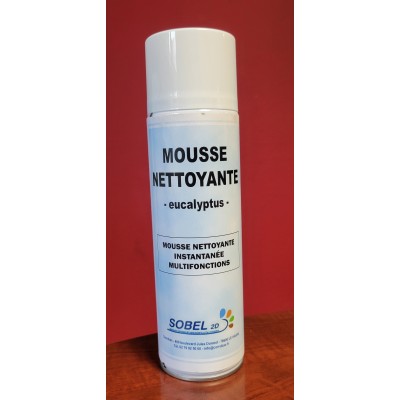 MOUSSE NETTOYANTE AEROSOL 500ML CORROBAN EUCALYPTUS