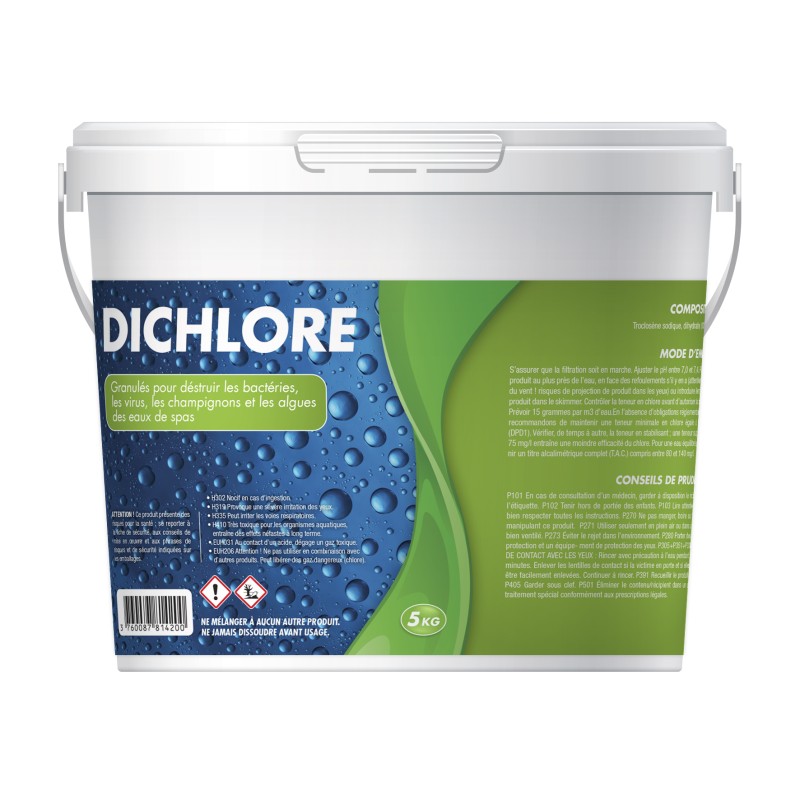 DICHLORE EN GRANULES 5KG