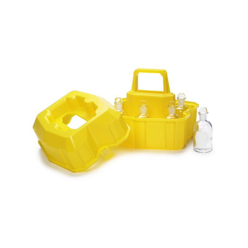 PORTE BOUTEILLE 6 PLACES DE 500ML AVEC COUVERCLE NALGENE 