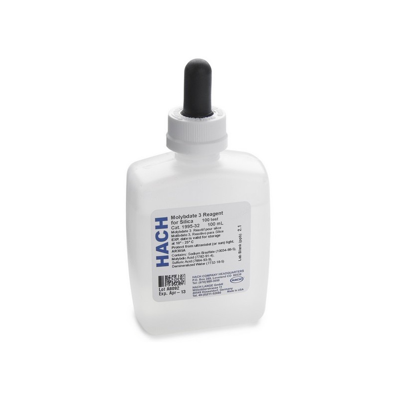 MOLYBDATE 3 100ML REACTIF HACH