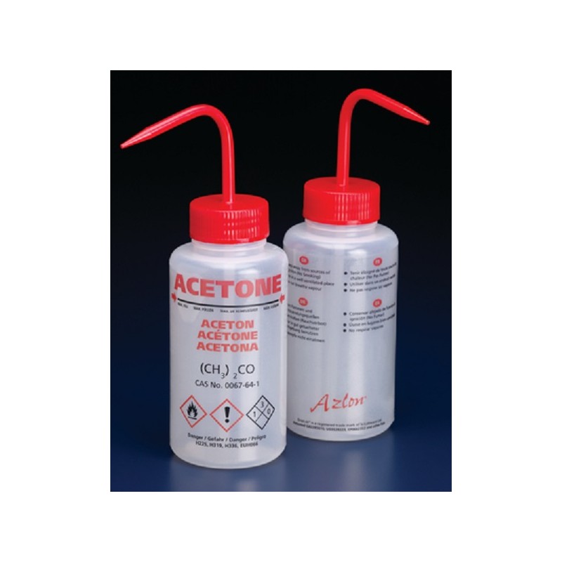 PISSETTE 250ML PE SERIGRAPHIE ACETONE COL LARGE