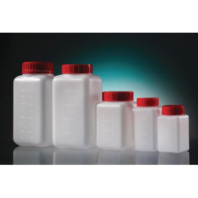 FLACON 1000ML STERILE HDPE GRADUE + BOUCHON VISSE-JOINTE PK90 CORNING
