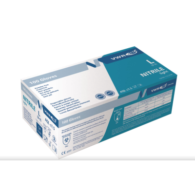 GANTS NITRILE NON POUDRES BLEU T XL PK90