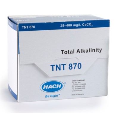 TNT870 ALCALINITE TOTALE 25-400MG/L PK25 REACTIF HACH