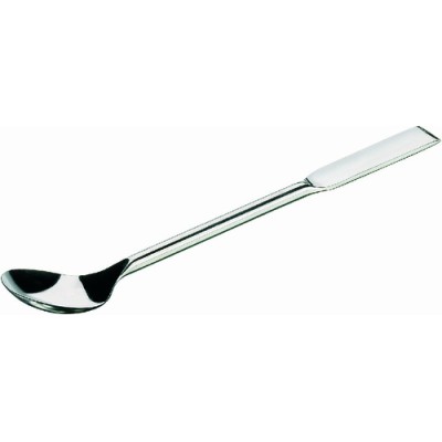 SPATULE INOX 210MM AVEC UN COTE CUILLERE USBECK