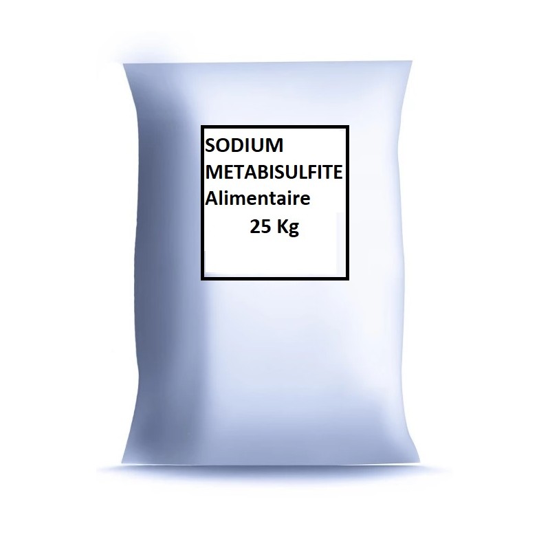 SODIUM METABISULFITE ALIMENTAIRE SAC 25KG