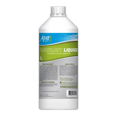 AZUR PISCINE FLOCULANT LIQUIDE 1L